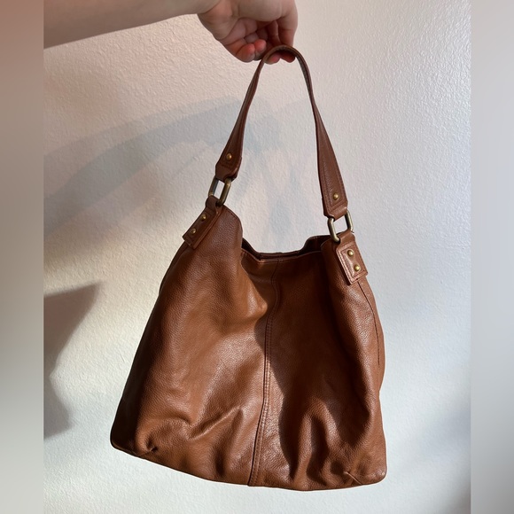 Kooba Bags / leather tote Color: Brown - Picture 1 of 12